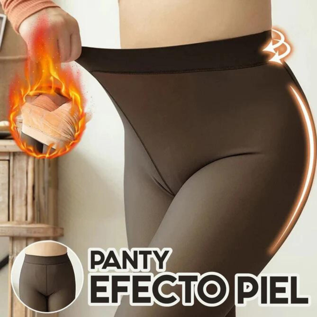 Pack 2 Pantys </br> Efecto Piel con Talón
