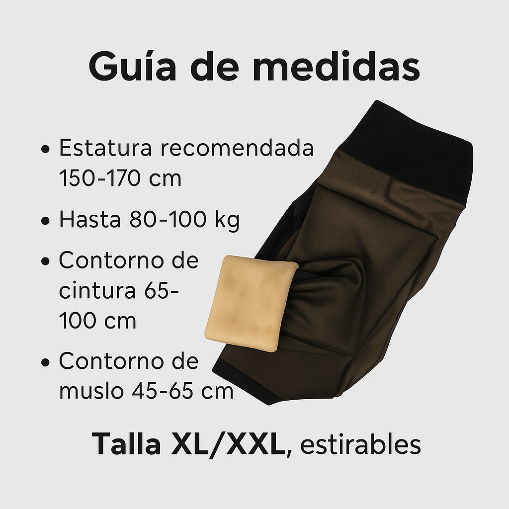 PANTYS EFECTO PIEL - Modelo Talón